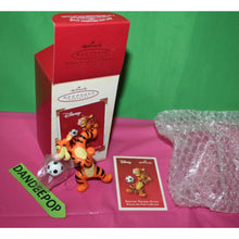 Load image into Gallery viewer, Hallmark Keepsake Soccer Tigger Style Winnie The Pooh Dated 2003 Ornament
