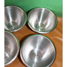 Load image into Gallery viewer, Vintage TWA Oneida 4 Piece Stainless Steel Serving Food Airline Bowls
