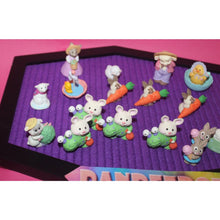 Load image into Gallery viewer, Hallmark Vintage 22 Piece Easter Holiday Rabbit Lamb Chick Egg Merry Miniatures
