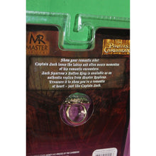 Load image into Gallery viewer, Disney Pirates Of The Caribbean Master Replicas Jack Sparrow Button Ring Prop
