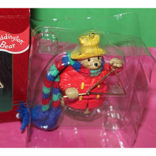 Load image into Gallery viewer, Carlton Heirloom Paddington Bear One Bear Band 10th Anniversary 72 Ornament
