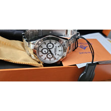 Load image into Gallery viewer, Stuhrling Raceway 564 Watch Swiss Quartz Krysterna Crystal Men's Stainless 42mm
