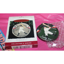 Load image into Gallery viewer, Hallmark Baseball Heroes Lou Gehrig Series 2 Holiday Christmas Ornament 1995
