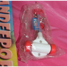Load image into Gallery viewer, Toy Fair Fisher Price Basic Fun Popcorn Popper Toy Keychain 2001 In Package
