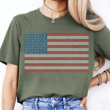 Load image into Gallery viewer, Subtle FDT American Flag Shirt | 4th of July USA Flag Shirt | Anti Trump Political Shirt | Independence Day Shirt 682549
