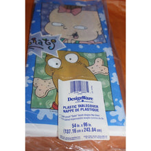 Load image into Gallery viewer, DesignWare American Greetings Rugrats Plastic Tablecover 54 x 96" 1998 Viacom

