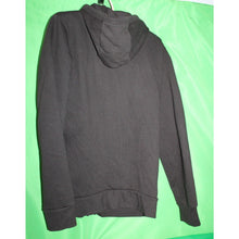 Load image into Gallery viewer, Tesla Branded Black Hooded Zip Front Sweatshirt Size Adult XS
