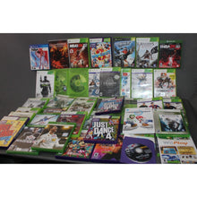 Load image into Gallery viewer, Lot of 46 Assorted Video Games XBox 360, Live, XBox One Wii, PS4, Kinect
