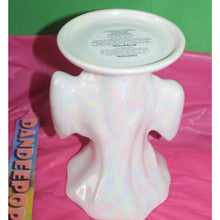 Load image into Gallery viewer, Bath &amp; Body Works Opalescent Pedestal Ghost Candle Holder Halloween 2024
