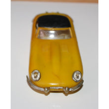 Load image into Gallery viewer, Zee Yellow Jaguar Convertible Plastic Vintage Toy Car Vehicle Model 2080
