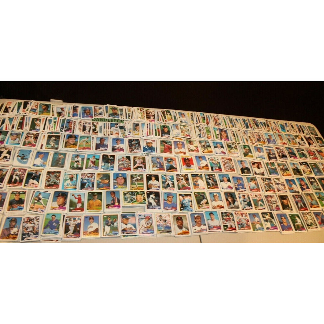 2,848 1989 Topps Assorted Handpicked Baseball Cards MLB Sports Trading