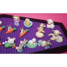 Load image into Gallery viewer, Hallmark Vintage 22 Piece Easter Holiday Rabbit Lamb Chick Egg Merry Miniatures
