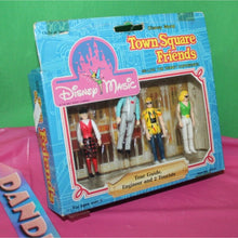 Load image into Gallery viewer, Disney Magic Town Square Friends tour Guide Engineer And 2 Tourists 60301 Sears

