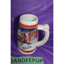 Load image into Gallery viewer, Anheuser Busch Budweiser 1999 Holiday Stein Beer Stein Drinkware Ceramarte
