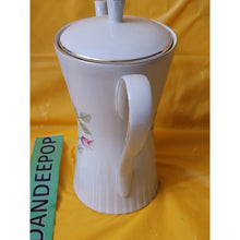 Load image into Gallery viewer, Zeh Scherzer Bavaria Germany Gold Trim Cross Stitch Pattern Coffee Tea Pot
