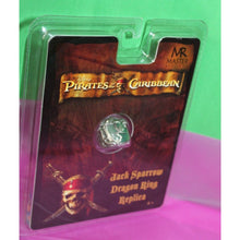 Load image into Gallery viewer, Disney Pirates Of The Caribbean Master Replicas Jack Sparrow Dragon Ring Prop
