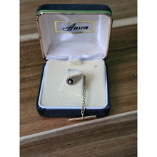 Load image into Gallery viewer, Vintage Anson 24KT Heavy Gold Electroplate Karatclad Tie Tack
