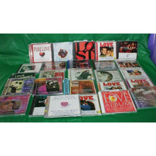 Load image into Gallery viewer, 28 Assorted Mix Variety Of Love Theme Music Cd&#39;s
