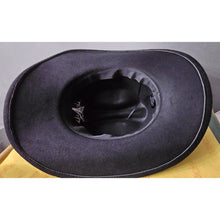 Load image into Gallery viewer, Falling In Reverse Black Cowboy Hat All My Life Release Embroidered Logo Ronnie
