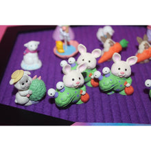 Load image into Gallery viewer, Hallmark Vintage 22 Piece Easter Holiday Rabbit Lamb Chick Egg Merry Miniatures

