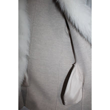 Load image into Gallery viewer, Ing Loro Piana Guy La Roche Natural Fawn Light Fox Finland Fur Coat XS Gray
