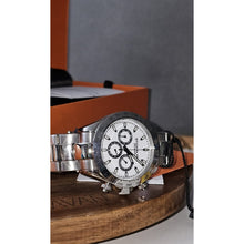 Load image into Gallery viewer, Stuhrling Raceway 564 Watch Swiss Quartz Krysterna Crystal Men's Stainless 42mm
