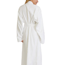 Load image into Gallery viewer, Turkish Cotton Terry Cloth Pleated Bathrobe
