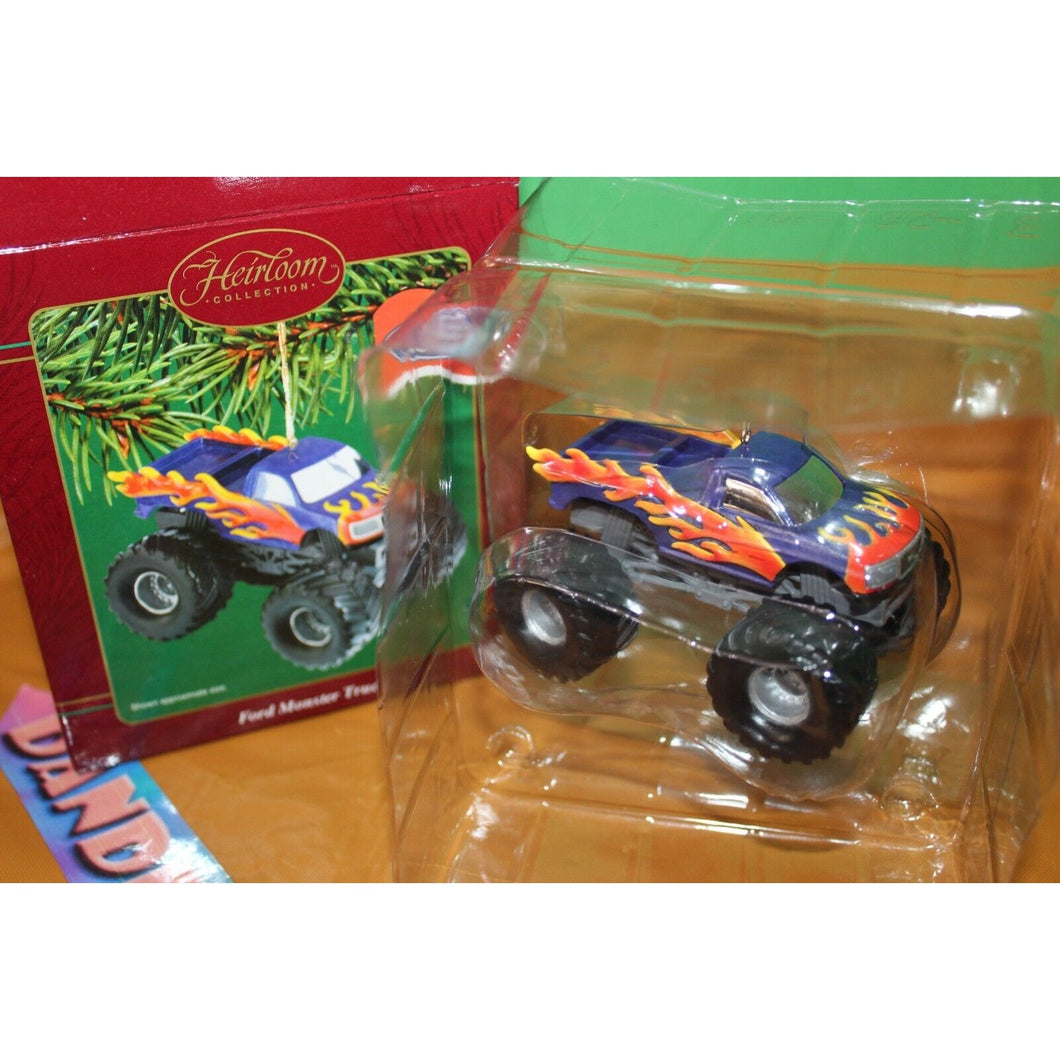 American Greetings Carlton Cards Heirloom Ford Monster Truck Ornament 107