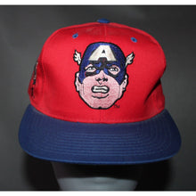 Load image into Gallery viewer, Vintage Original Marvel Captain America 1993 Embroidered Baseball Hat Cap OSFA
