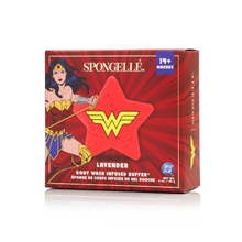 Load image into Gallery viewer, Wonder Woman™ Lavender Body Buffer | DC Superhero
