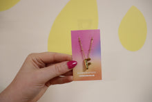 Load image into Gallery viewer, Gold Balloon Letter Necklace-Stainless Steel

