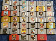Load image into Gallery viewer, N64 Nintendo 64 Video Game Cartridge Collection

