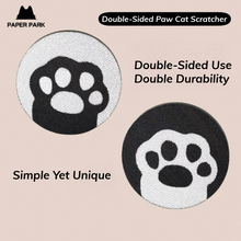 Load image into Gallery viewer, Paper Park | Double-Sided Cat Scratcher (Paw)
