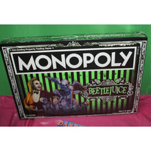 Load image into Gallery viewer, Beetlejuice USAopoly Monopoly Full Size Game Halloween Hasbro Classic
