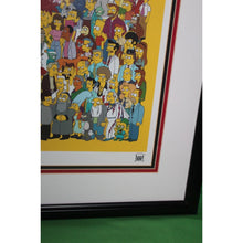 Load image into Gallery viewer, The Simpsons Where's Bart? Giclee Framed Art Limited Ed 303/500 200 Episode Fox
