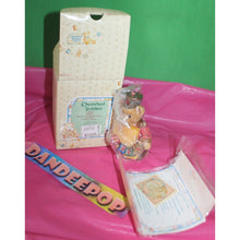 Load image into Gallery viewer, 26 Cherished Teddies Jeffrey Striking Up Another Year 1996 Figurine Boxed 176044
