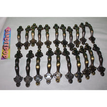 Load image into Gallery viewer, 21 Piece vintage National Lock Metal Cabinet Drawer Pulls 1973 FO3695-001
