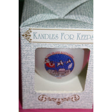 Load image into Gallery viewer, Kandles For keeps Long Island Keepsakers 1998 Glass Votive Candle Reusable
