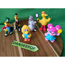 Load image into Gallery viewer, Vintage 6 Piece Muppets Toys Bert Big Bird Tara Toys Figurine Disney Baloo
