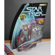 Load image into Gallery viewer, Star Trek Warp Factor Series 1 Captain Koloth 10th Anniversary 1997 toy Sealed
