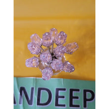 Load image into Gallery viewer, Swarovski Crystal Dozen Pink Roses Flowers In Vase
