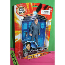 Load image into Gallery viewer, BBC Doctor Who Captain Jack Harkness 2006 02151 Poseable Action Figure Set Toy
