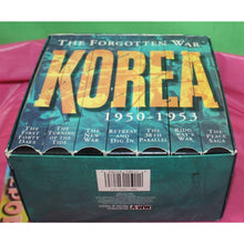 Load image into Gallery viewer, The Forgotten War Korea 1950-1953 7 Movie VHS Box Set
