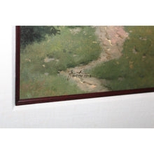 Load image into Gallery viewer, Thomas Kinkade Quiet Evening Offset Lithograph 1998 Framed Artist Signed 24x30
