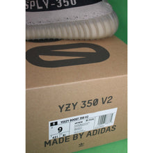 Load image into Gallery viewer, Adidas 350 V2 Originals Yeezy Boost Slate Black Sneakers Men&#39;s Size 9 HP7870
