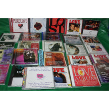 Load image into Gallery viewer, 28 Assorted Mix Variety Of Love Theme Music Cd&#39;s
