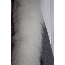 Load image into Gallery viewer, Ing Loro Piana Guy La Roche Natural Fawn Light Fox Finland Fur Coat XS Gray
