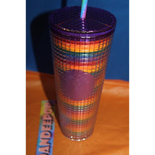 Load image into Gallery viewer, Walt Disneyworld Starbucks Pride Rainbow Color Drink Tumbler With Straw 2024
