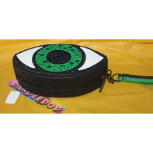 Load image into Gallery viewer, Bath And Body Works Eyeball Glittered Clutch Cosmetic Handbag Halloween 2024

