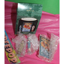 Load image into Gallery viewer, Hallmark Casablanca 3 Piece Rick Blaine Ilsa Lund Bogart Bergman 1997 Ornament
